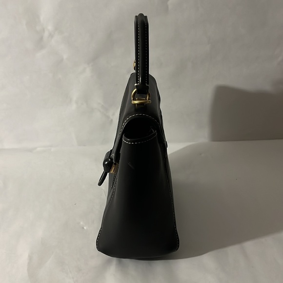 Coach Courier Carryall Black Glovetanned Leather Handle & Shoulder Bag - Picture 5 of 12